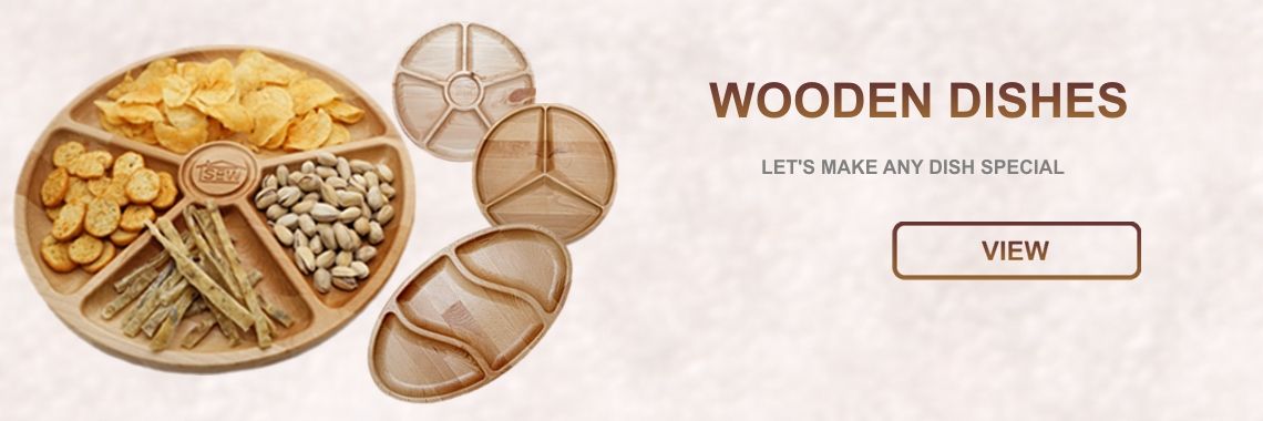 Wooden dishes